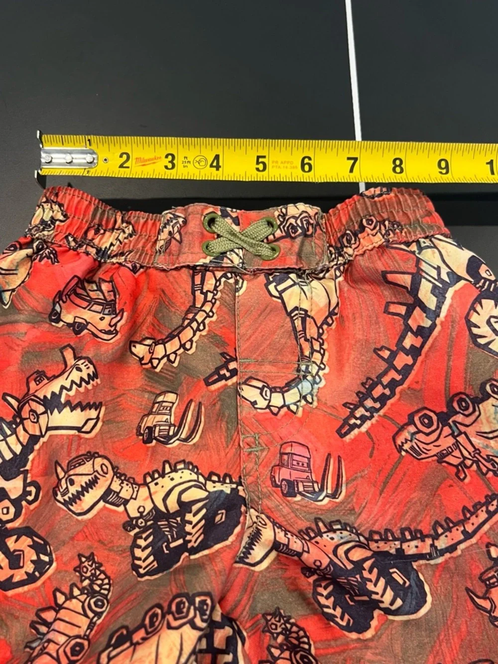 Disney Pixar Cars on the Road Swimming Trunks Shorts Toddler Boys Sz 4